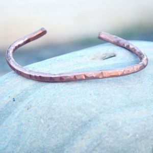 Copper Cuff Bracelet Arthritis Healing Energy OOAK